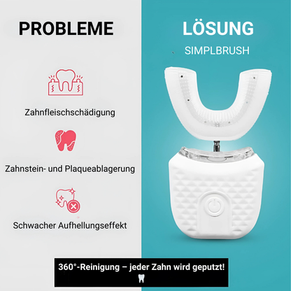 Simplbrush - Elektrische selbstreinigende Zahnbürste